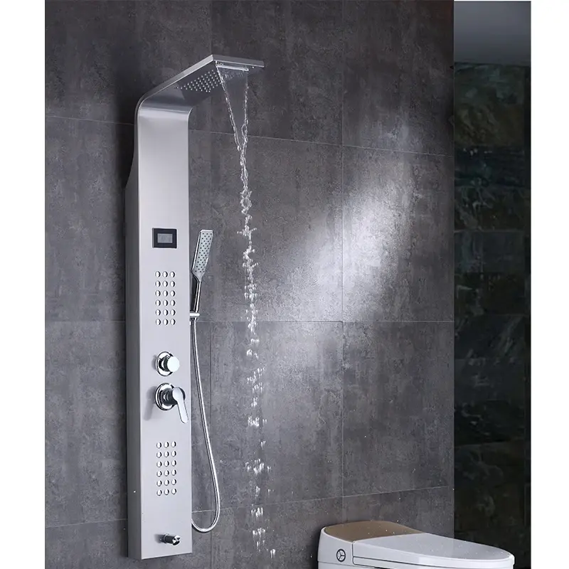 Hot And Cold Massage Shower Panel